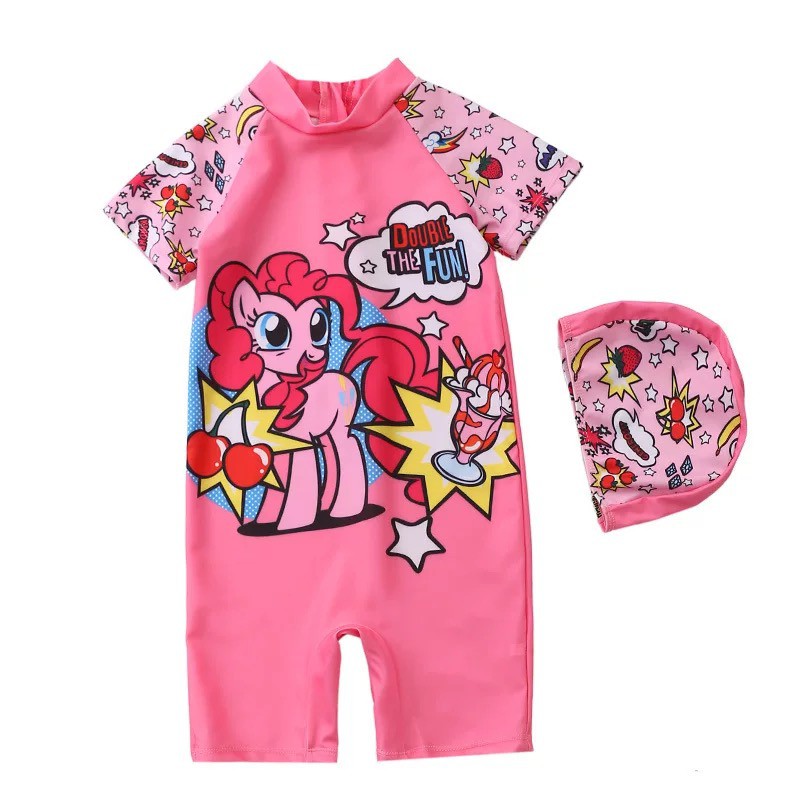 Baju Renang Jumpsuit Unicorn Swimsuit Renang Unicorn dan Dino Pakaian Renang Unicorn LUCU JT