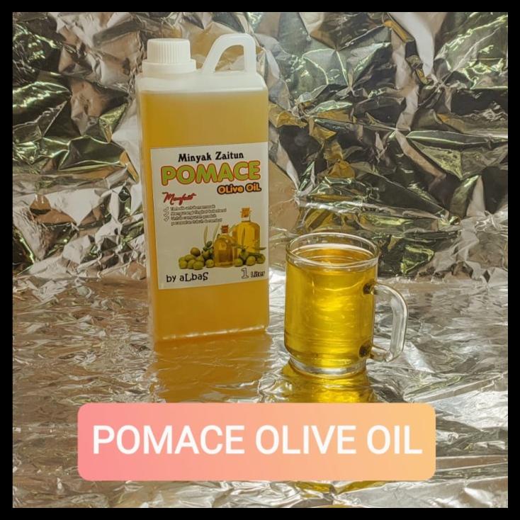 

TERBARUU!! Olive Oil Pomace / Minyak Zaitun Pomace Kemasan 1 Liter Original COD