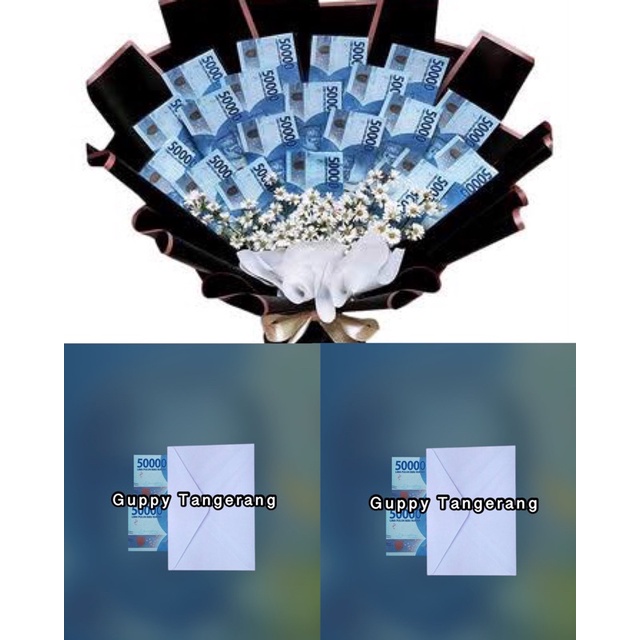 souvenir uang 50 ribu asli untuk mahar