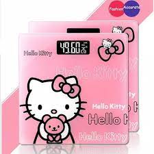 Timbangan Badan Digital 180KG Karakter Hello Kitty Doraemon Free Batre + Packing Buble &amp; Dus