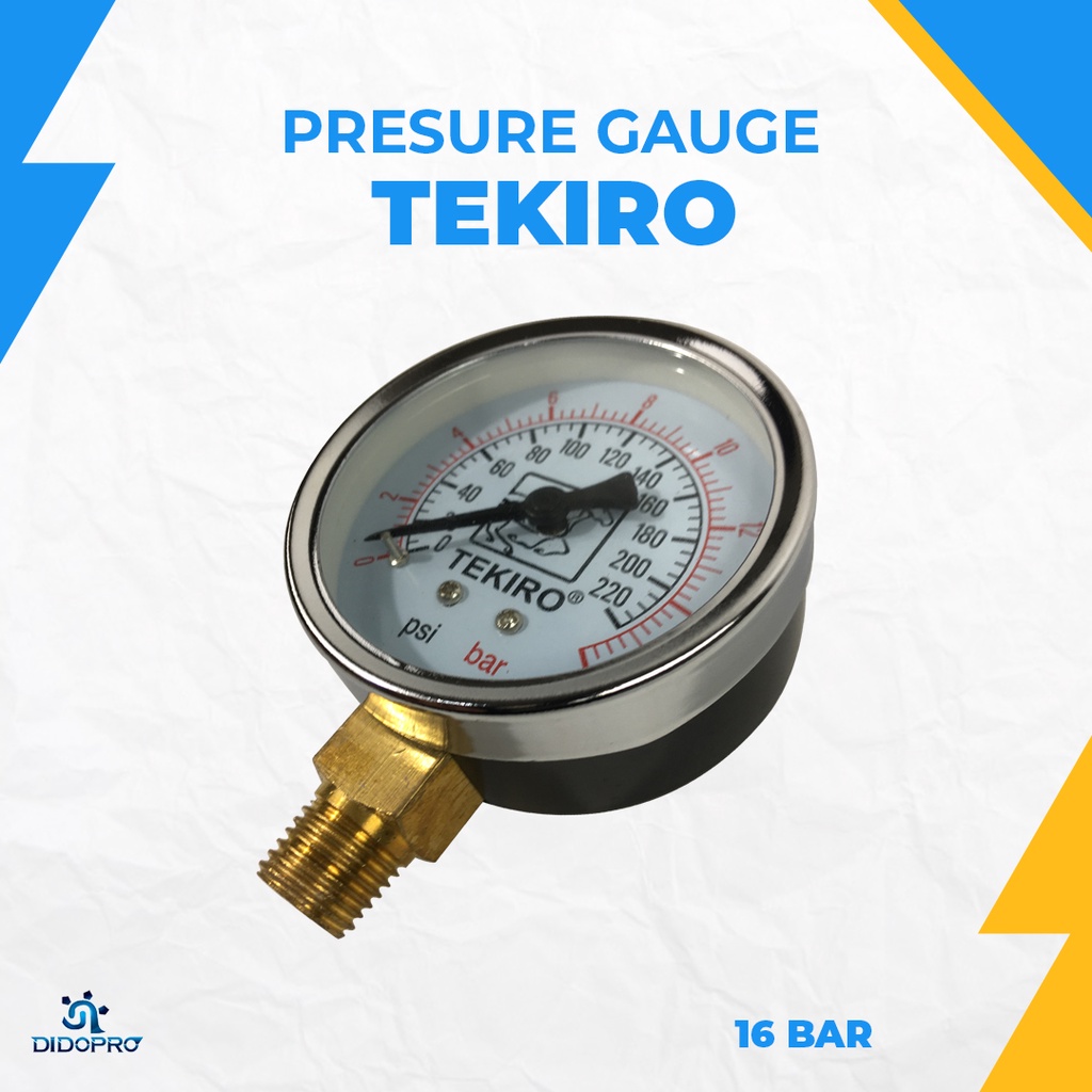 Pressure Gauge Tekiro