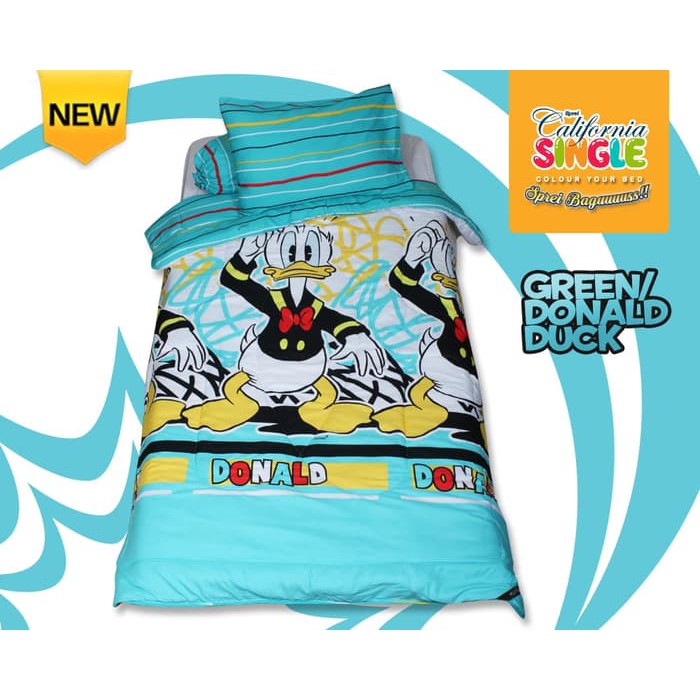 Bedcover California 120 x 200 Green Donald single size