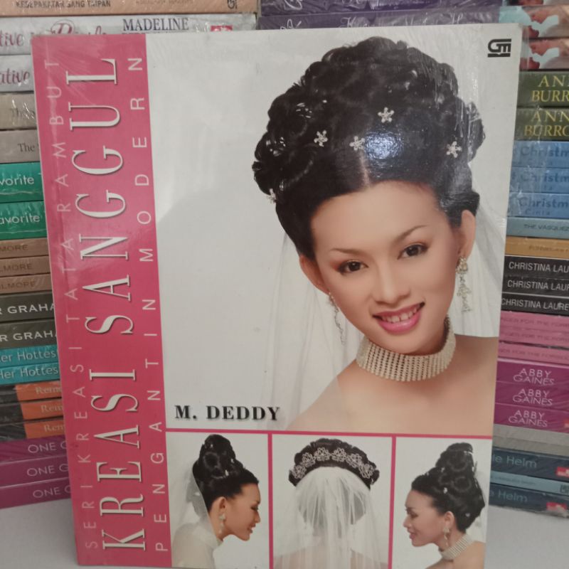 Buku Murah Original - Buku Seri Kreasi Tata Rambut Kreasi Sanggul Pengantin Modern