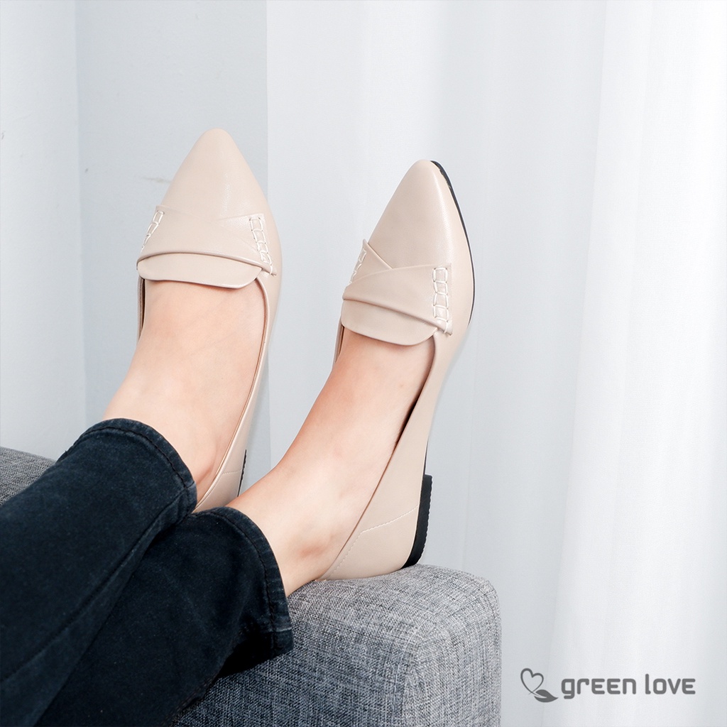 Green Love Sepatu Flat VICTORIA