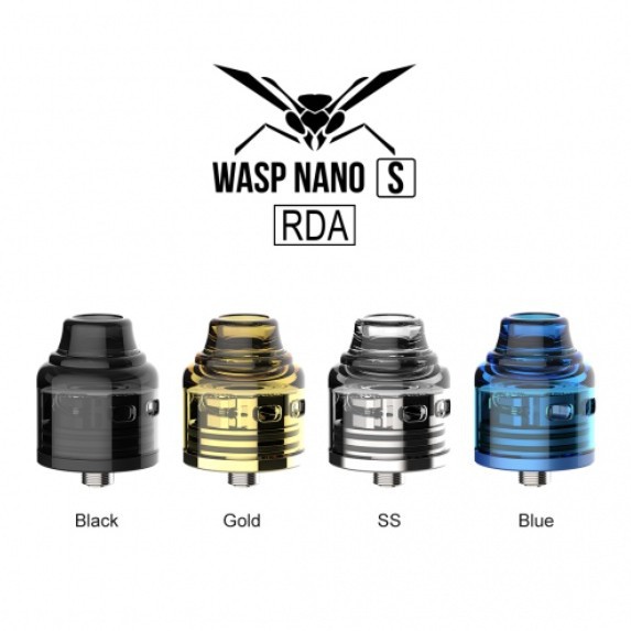 Authentic Wasp Nano S RDA 25MM Dual Coil by Oumier Vape