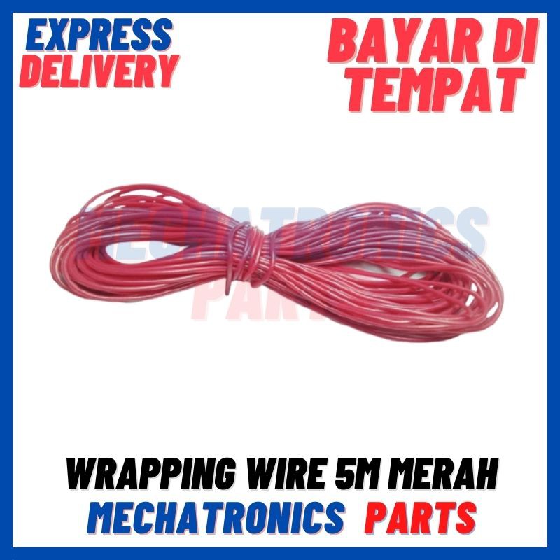 [DEV-9199] WRAPPING WIRE 5METER MERAH