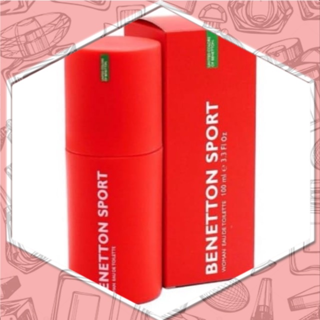 Sale Parfum Original Eropa Benetton Sport For Women 100ml Termurah