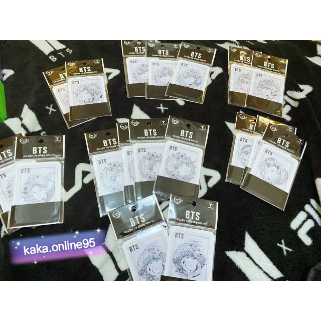 READY STOCK* BTS T MONEY TRANSPARENT CARD