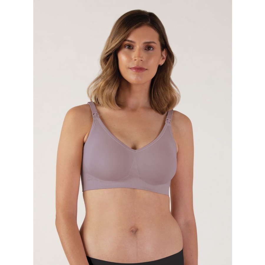 Bravado Designs Body Silk Seamless Nursing Bra - Grey Orchid | Bra Menyusui