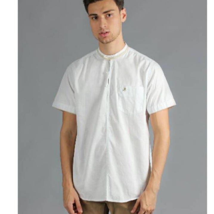 Baju Koko Pria Original Lois KLS066WH Putih