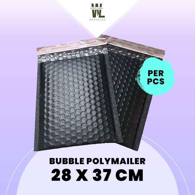

28 x 37cm SATUAN Bubble Mailer Amplop Polybubble Rusfet bahan Tebal