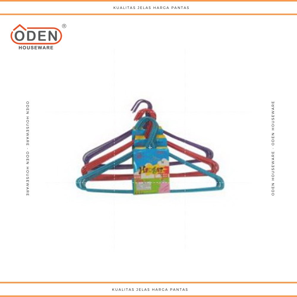 Gantungan Baju Kawat Warna Biasa