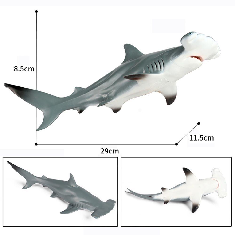 Top Hammerhead Shark Model Nature Kids Cognition Belajar Dini Organisme Laut