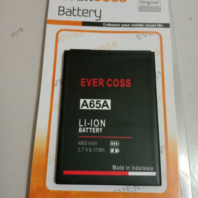 Batre Baterai Batere Evercoss A65A Original Battery Handphone