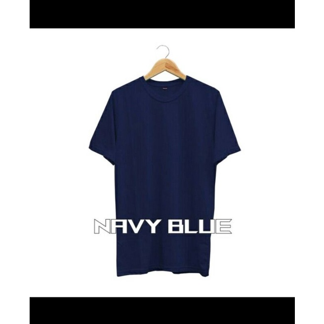 KAOS POLOS WARNA NAVY BLLIE