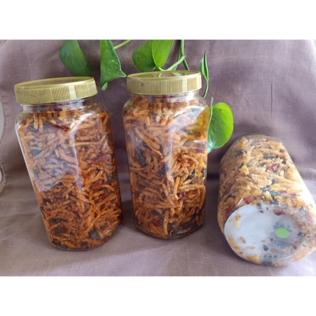 

Kripik kentang kering paru renyah balado