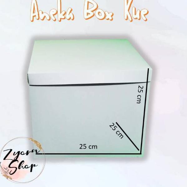 

《diskonlagi》 ANEKA DUS KUE TINGGI 25x25x25