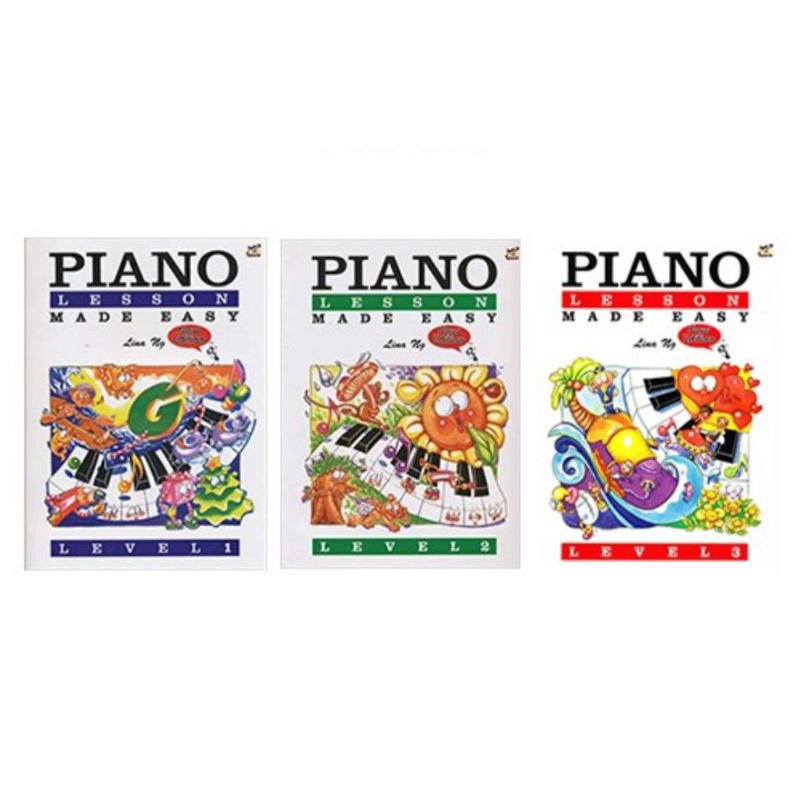 Piano Lesson by Lina Ng buku piano import dan original Buku piano pemula Buku piano anak