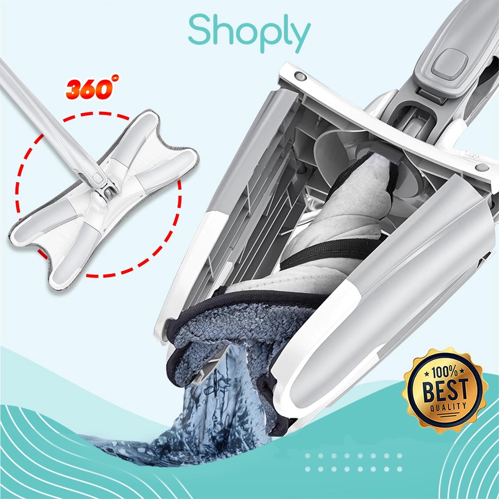 Pel Lantai X Mop Pel Peras Otomatis