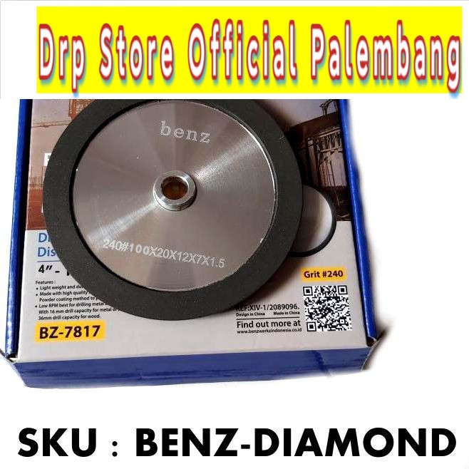 Diamond Asah/Diamond Grinding Wheel 4&quot; Single Side