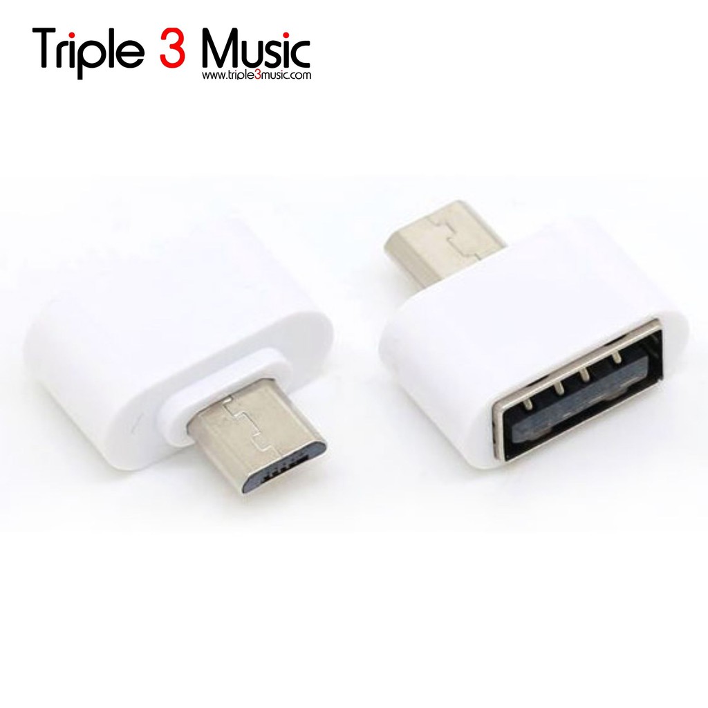 Jetting V8 OTG Adapter Micro USB ke USB Female Triple 3 Music