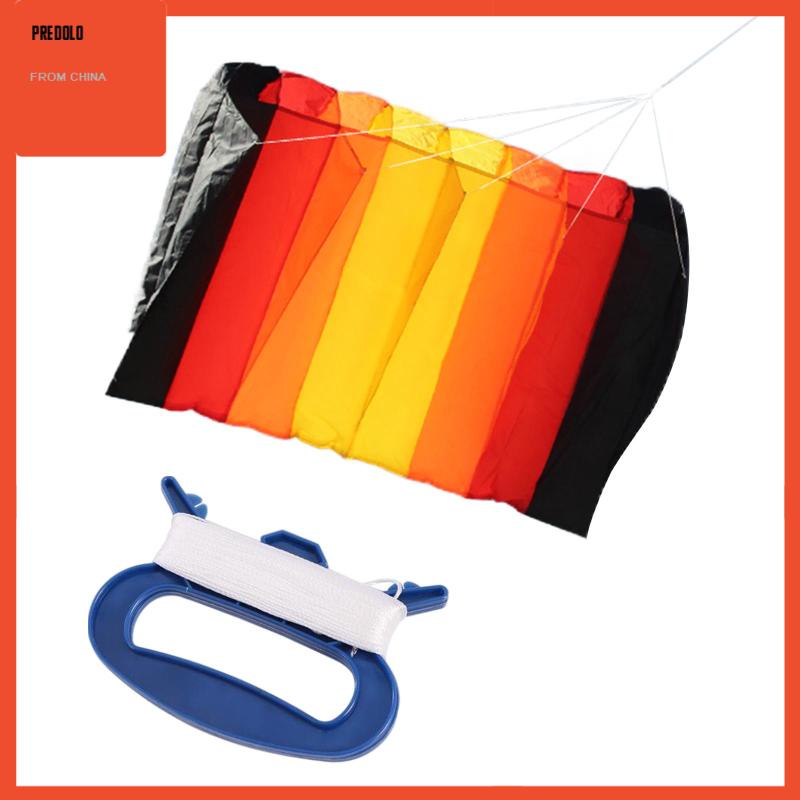 Large Rainbow Kite and 9.84ft Flying Line for Outdoor Games Activities