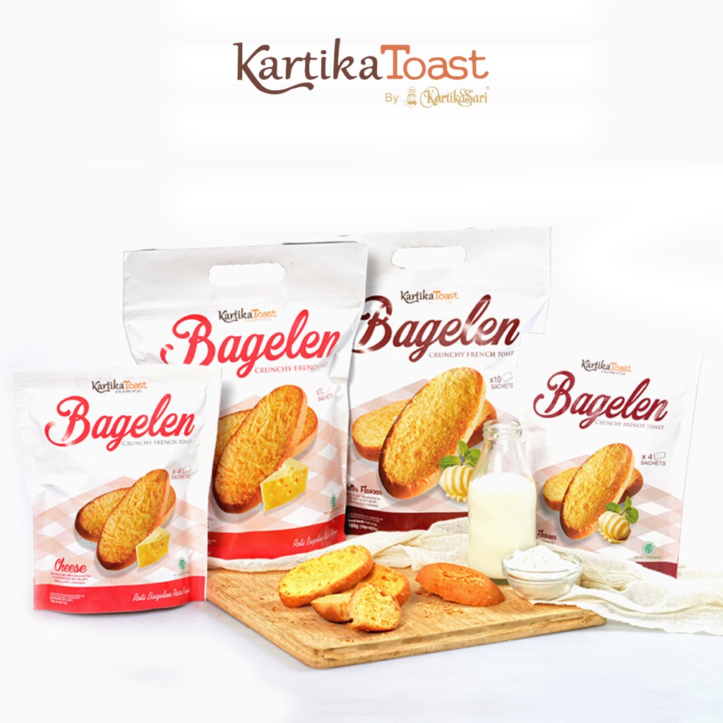 

Kartika Toast Bagelen Butter & Cheese by Kartika Sari