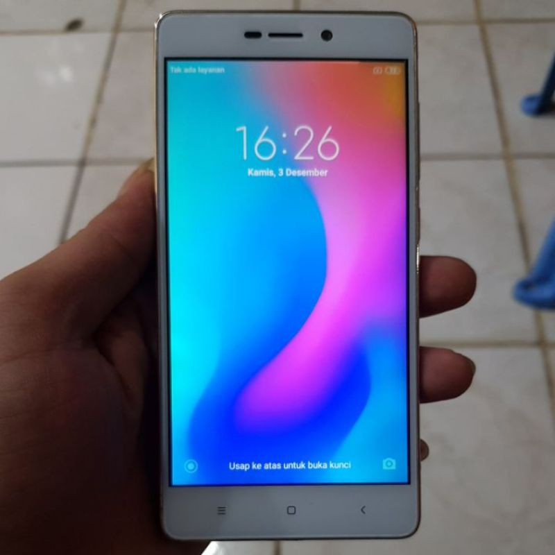 HP BEKAS/SECOND REDMI 3S RAM 3GB,,INTERNAL 32GB (MINUS) BACA DESKRIPSI