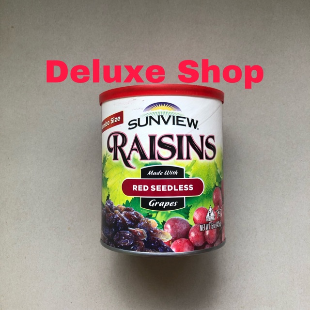 

Sunview Raisins Red Seedless / Anggur kering Kismis 425gr