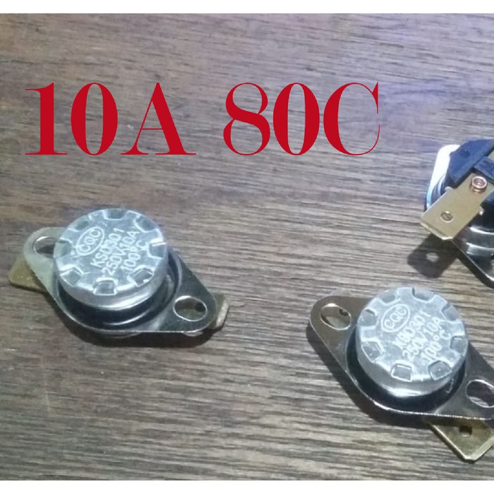 Thermostat dispenser fuse 80c 10A Termofuse Jengkol KSD301 KSD 301