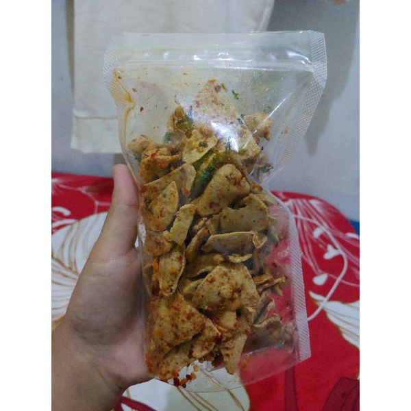 

makanan ringan Basreng/baso goreng/olahan ikan murah meriah