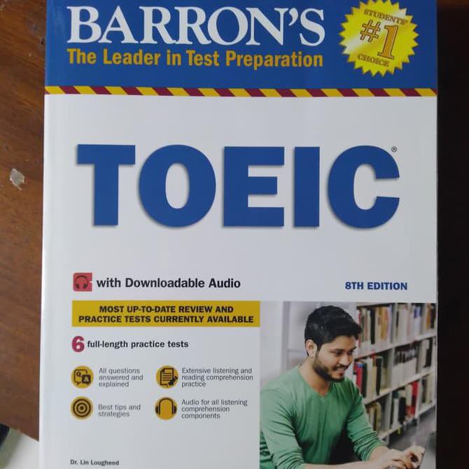 Buku Barron'S Toeic 8Th Edition With Cd