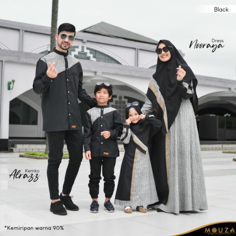 nooraya dress set terlariss by mouza