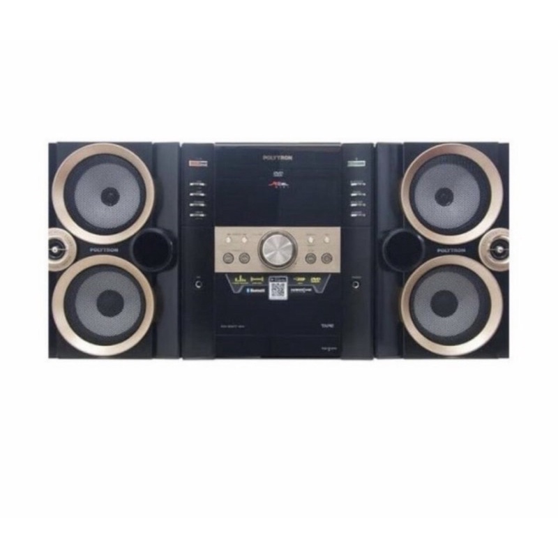 POLYTRON HIFI COMPO BLUETOOTH RADIO TAPE XL2910