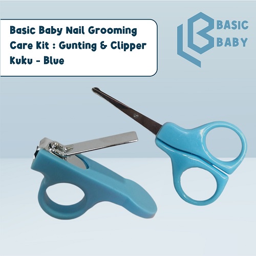 Basic Baby Nail Grooming Care Kit - Jepit Kuku Bayi