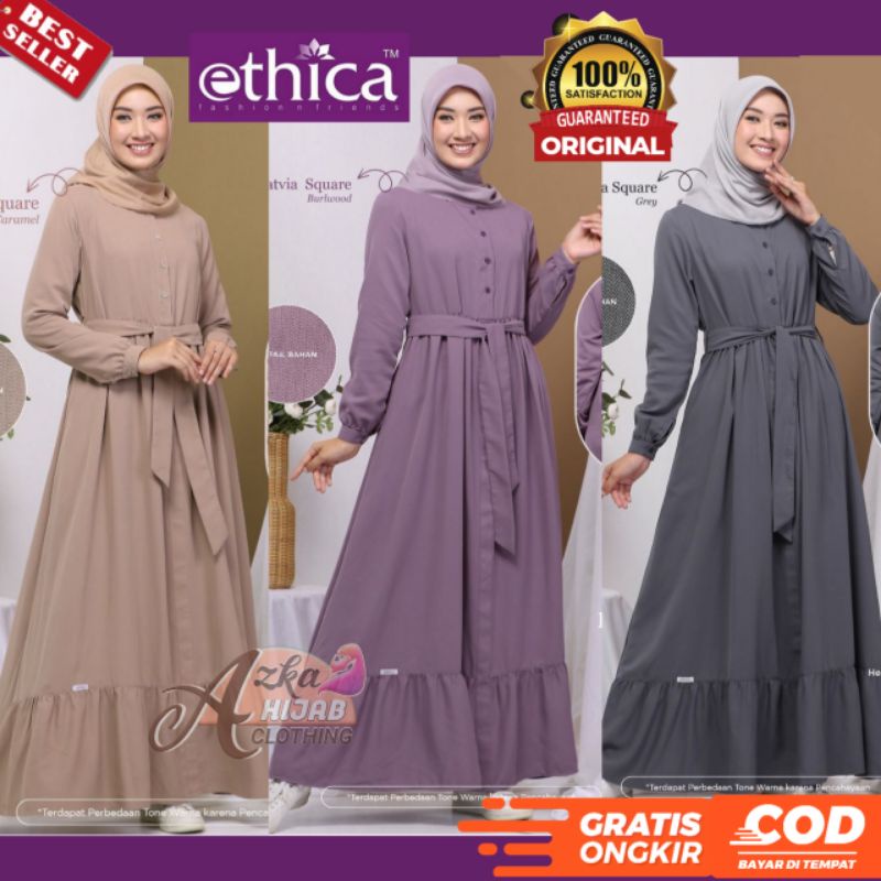 GAMIS ETHICA HANAMI 01 / BAJU GAMIS TERBARU 2022 / HANAMI SYARI 01 / GAMIS SYARI TERBARU / GAMIS SYA