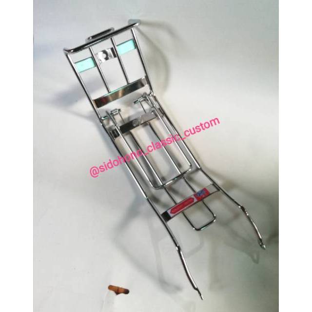 Bagasi rak jepit tengah astrea grand legenda impressa prima star besi krom bagus