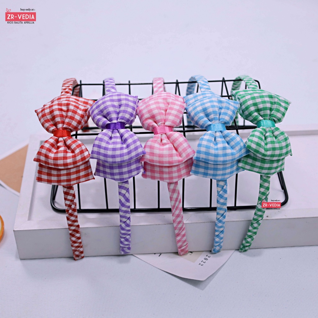 Bandana Cherysbelle Bayi Perempuan / Bando Baby New Born Import Murah Korea Aksesoris Rambut Mainan Kiosbalitaaprillia