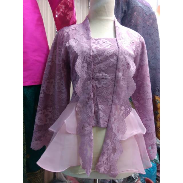 Kutubaru brokat organza (non gliter)