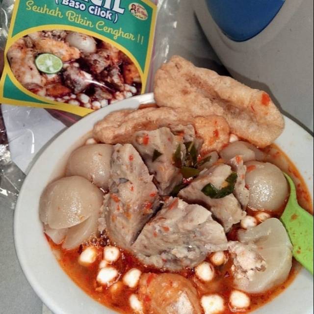 

Bacil Biuwie - Baso Cilok isi daging kemasan ekonomis