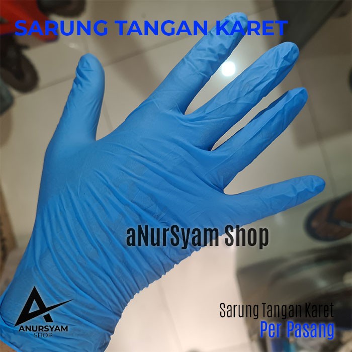 Sarung Tangan Karet / Sarung Tangan Medis Sepasang