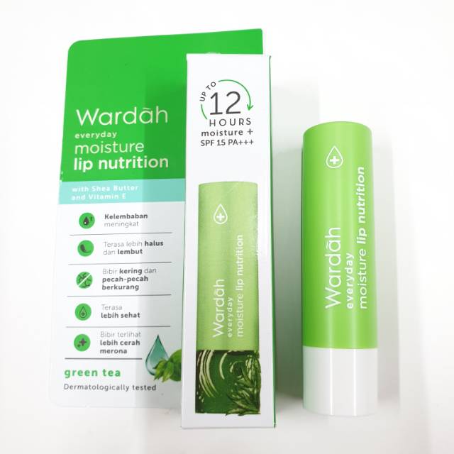 Wardah Lip Nutrition Spf15 Vitamin Pelembab Bibir Shopee Indonesia