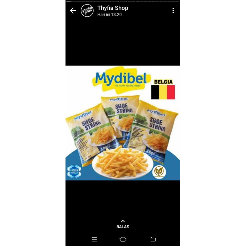 

Mydible Shoestring 1kg