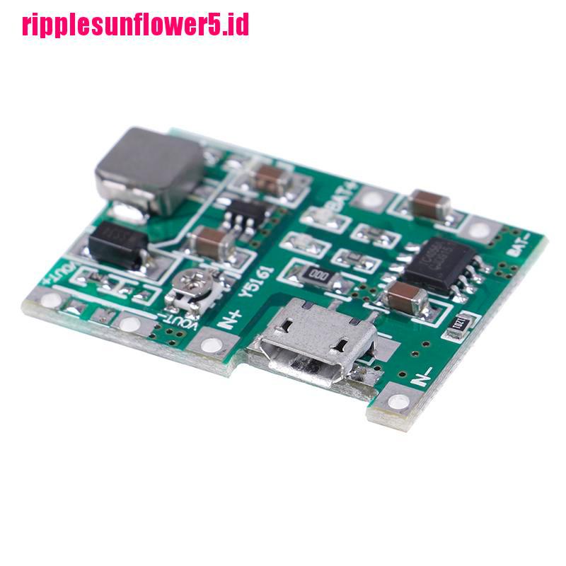 Modul step up charger Baterai lithium 3.7v 4.2V Ke 5V 9V 12V 24V 18650 lipo