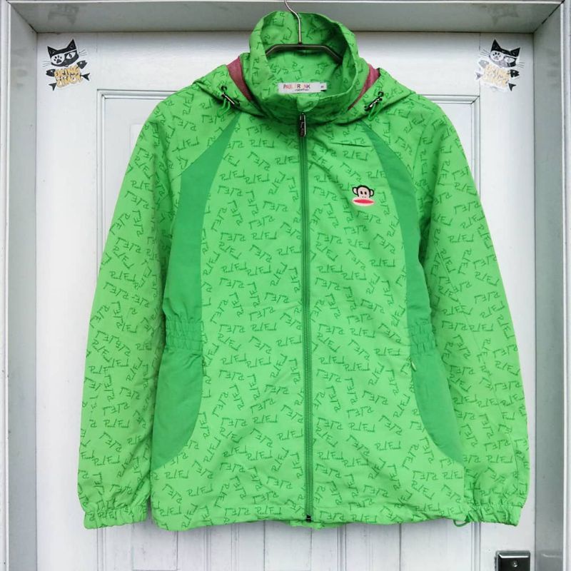 Jaket Windbreaker Wanita Paul Frank Second Original