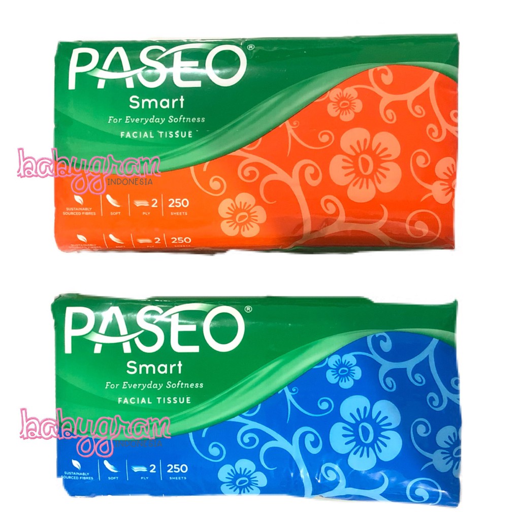 Tissue / Tisu Paseo Smart 250 Sheets Refill Facial | Shopee Indonesia