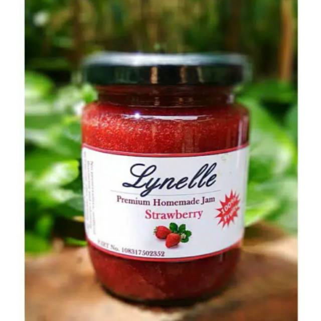 

NO SUGAR Pure Strawberry 250 gr - Lynelle Homemade (PO)