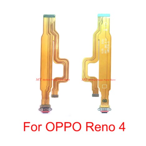 Flexibel Flexible Papan PCB Con Cas Con TC Konektor Charger Oppo Reno 4 Reno4