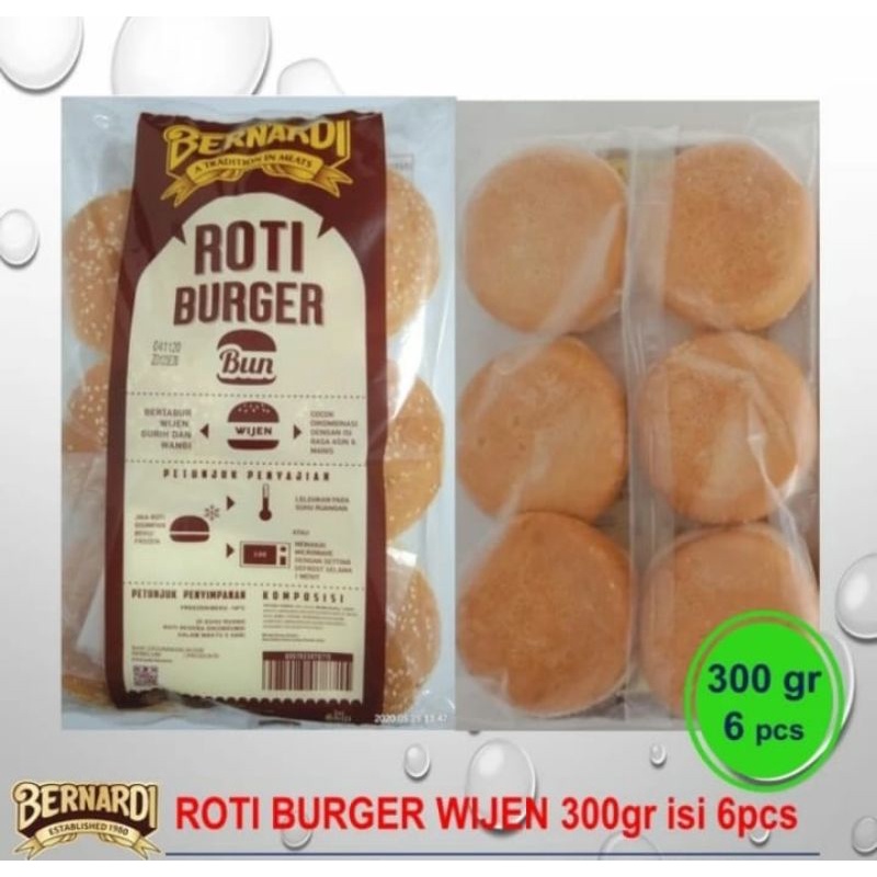 

burger bun wijen 6bj