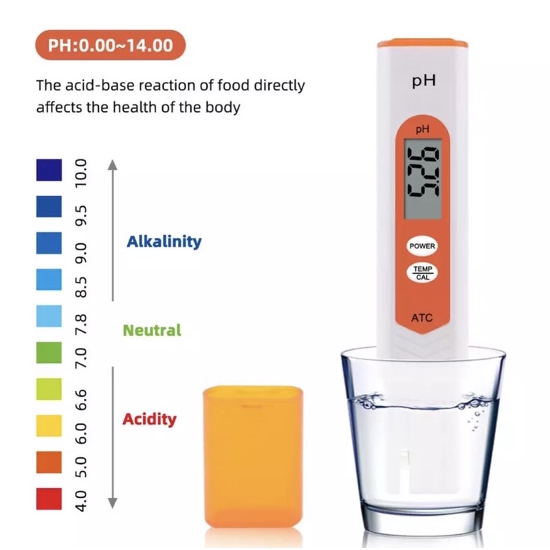 PH-05 Protable LCD Digital pH Meter Pen of Tester Aquarium Pool Water Wine Urine - SKU 2.002.0945